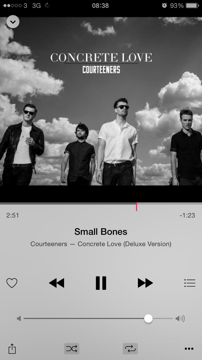 _AB1985's tweet image. #nowplaying @thecourteeners #SmallBones
