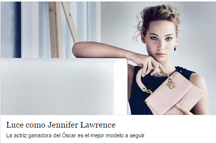 Central_mx's tweet photo. Inspírate en los looks de la guapa Jennifer Lawrence y #LuceComo una estrella de cine http://t.co/PuTELAc7yt http://t.co/fZOvSKTfPe