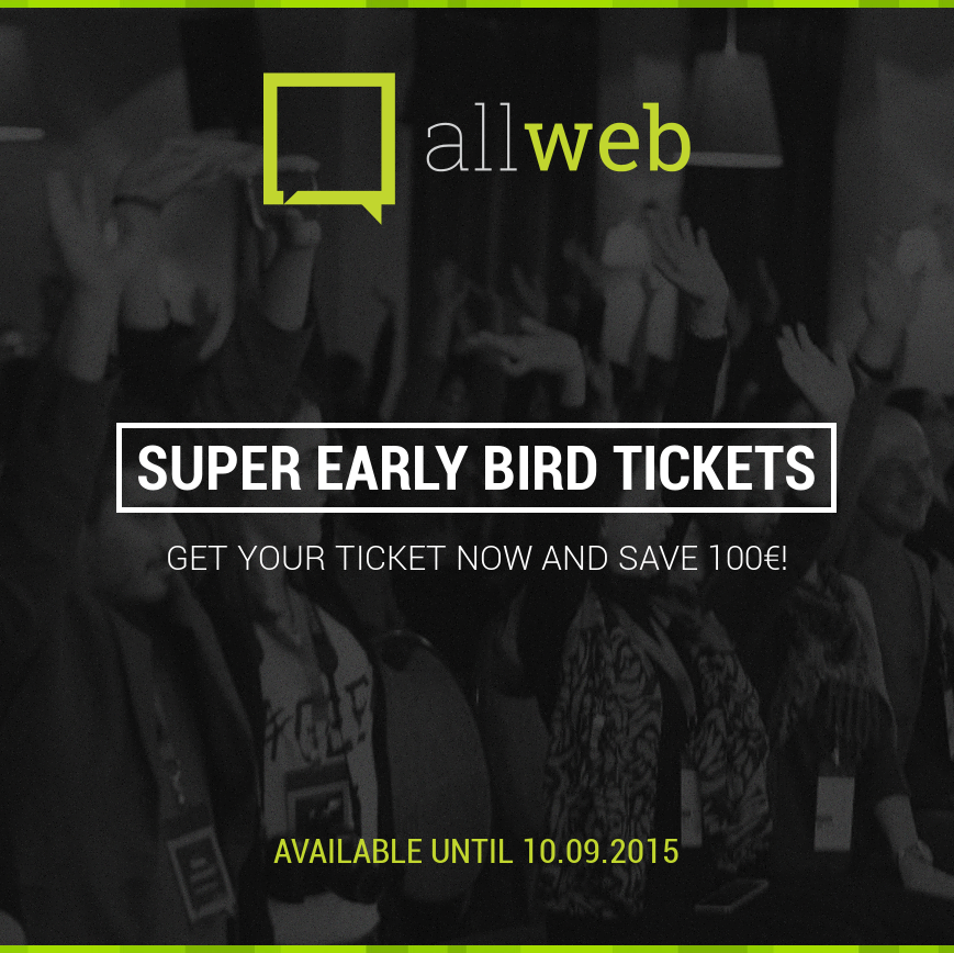 Уште малку време има за Super Early Bird… allweb.mk
