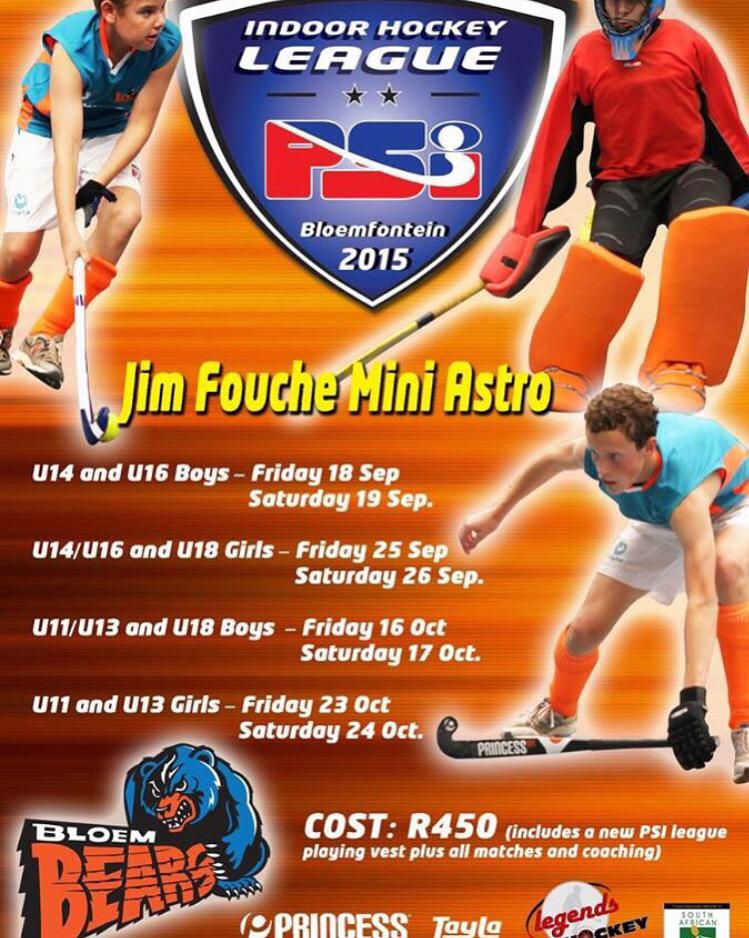 INDOOR is FAST and FUN! PLAY INDOOR HOCKEY! <a href="/PRINCESS_Hockey/">Princess SA</a> <a href="/LegendsHockey1/">Legends Hockey</a> <a href="/PSIBears/">PSIBloem Bears</a>