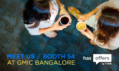 HasOffers's tweet photo. Meet the #HasTeam at @GMICBangalore at booth S4! Request a meeting with us: http://t.co/WEeEoZGXM4 http://t.co/v6XEBTxrUg