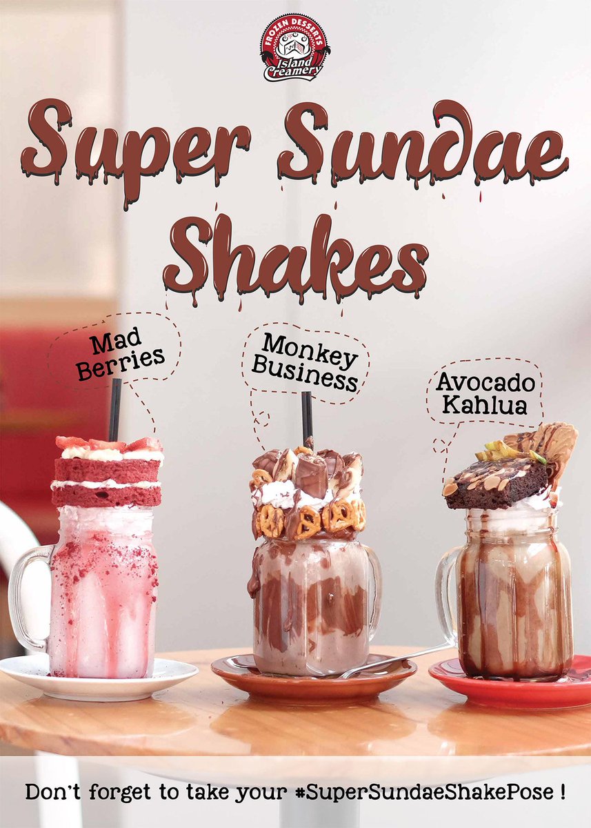 New Menu from <a href="/IslandIndo/">Island Creamery Indo</a> Pondok Indah Mall.