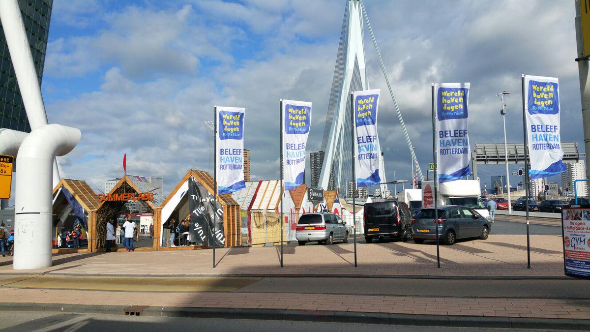 FaberVlaggen's tweet photo. @FaberVlaggen heeft de aankleding voor Wereld Haven Dagen Rotterdam 4,5 en 6 september verzorgd. http://t.co/n7E3Cuw9jN