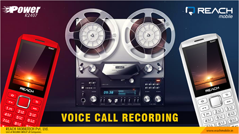 rashmi_group's tweet photo. Get Auto Voice Call Recording with Power R2407 from #ReachMobile #ReachSeDostiBadhao #FeaturePhone #RashmiGroup http://t.co/UaqpNzw9wD