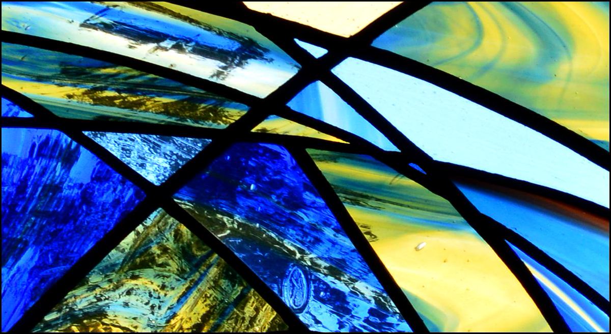 rdwglass's tweet photo. Saint Cecilia #stainedglass window detail. http://t.co/wUt7l4zbcH http://t.co/xYKLmk0o7c