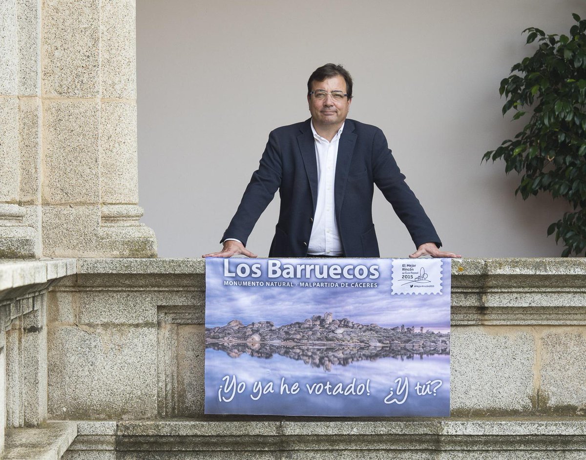 Todo mi apoyo a Los Barruecos #MejorRincon2015 Ya he votado ¿Y tú? ow.ly/RrTMF #RinconBarruecos