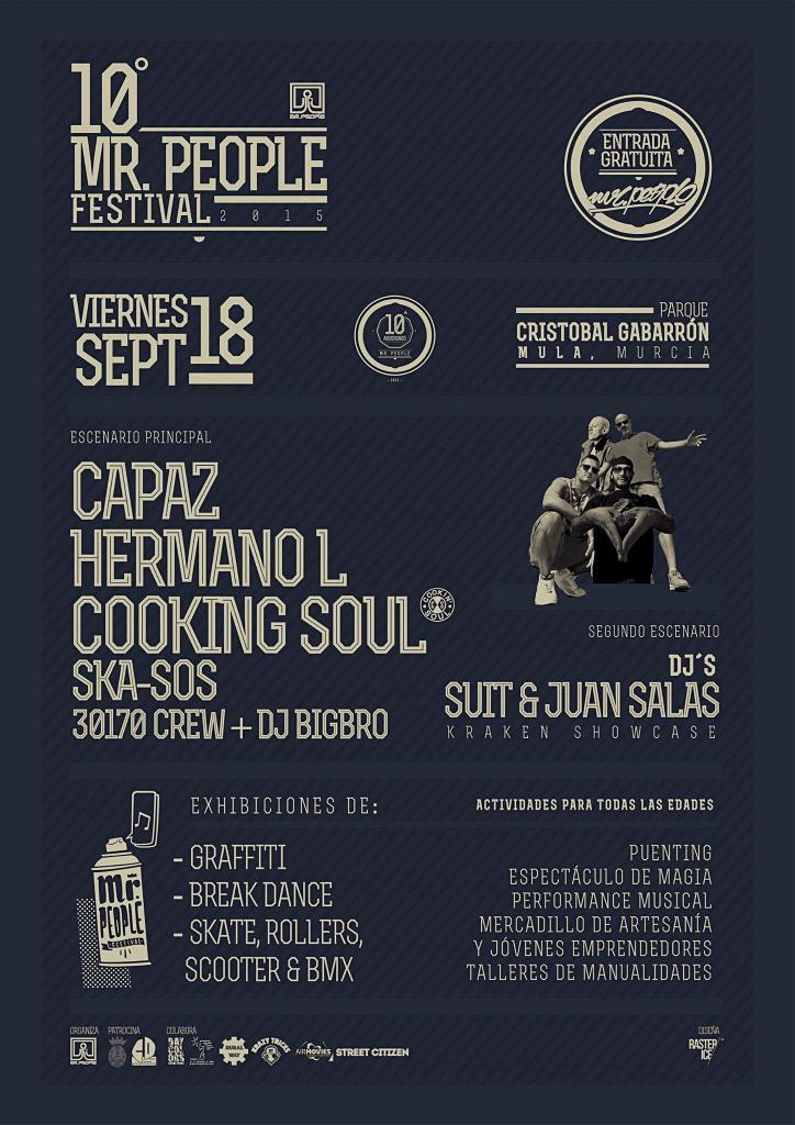 X Mr.People Festival,viernes 18 sept.Conciertos,graffiti,skate,roller,bmx,clown,talleres y puenting! Entrada gratis!