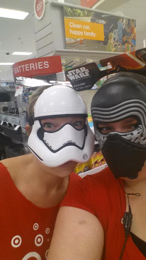 bullseye_mikki's tweet photo. Star Wars is here! #ShareTheForce #T0226 #target #thedarkside http://t.co/ReEedQheoh