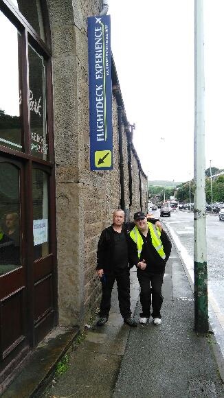 flightdeckexp's tweet photo. We are now easier to find! Thanks to Paul &amp; Wilf from Insignia Signs http://t.co/jbg5h2qBLf
