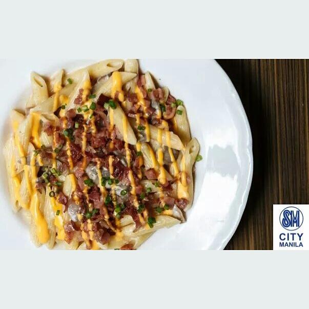 smcity_manila's tweet photo. Penne Carbonara from your favorite #8stbites Dine at the 4th level #SMCityManila #SMFoodieFridays http://t.co/xlTgAq6mj8