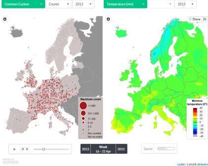 Watch Honey Buzzard and #Cuckoo migration through Europe on the brilliant EuroBirdPortal! bit.ly/1Ur5ZMU