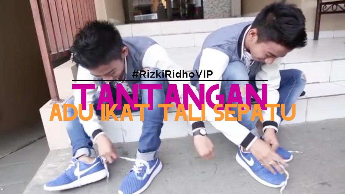 Antara <a href="/DA2_Rizki/">Rizki 2{R} Real</a> &amp; <a href="/DA2_Ridho/">Ridho 2{R}</a> syp yg lebih jago ikat tali sepatu? Liat #RizkiRidhoVIP di goo.gl/GxR8BY