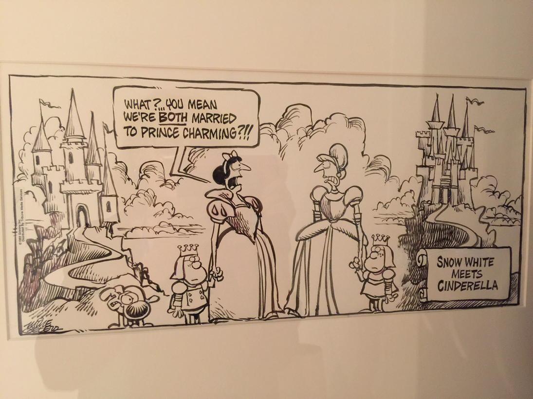 AnnTelnaes's tweet photo. Cartoonist extraordinaire @mikebpeters is at #AAEC2015 in Columbus. Love this one of Mike's in OSU #CartoonLibrary http://t.co/xRcC2Nv8AW