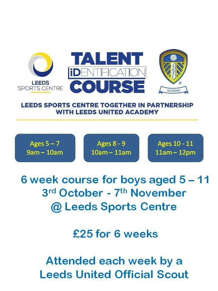 LSSportsCentre's tweet photo. Don't forget sign up is now OPEN!!! An opportunity for your child to be trained and scouted by @LUFC #lufc #talentID http://t.co/ZuijKKCjOh