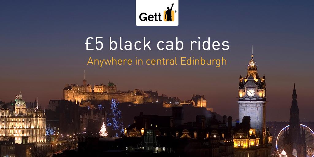 Gett_UK's tweet photo. We’re big fans of Edinburgh… That’s why we gave you £5 rides anywhere in the city centre. #Gettanywhere #funfor5 http://t.co/mAxibBBm6u