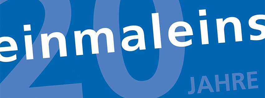 20 Jahre einmaleins – Büro für Gestaltung