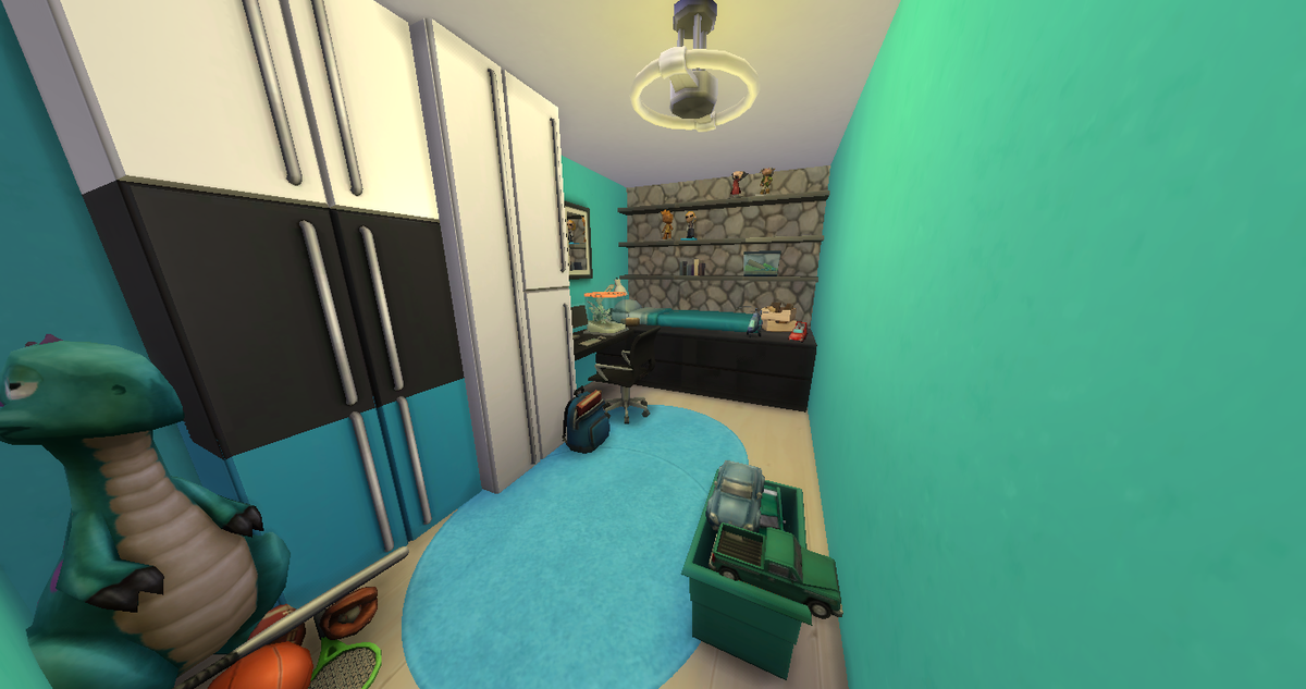 ChainSim's tweet photo. Modern Boys Bedroom - Available for download on the Sims 4 Gallery #Sims4 #ChainSim http://t.co/PXXlZsGgLl