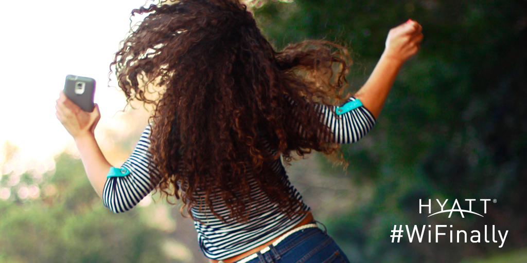 HyattSalesForce's tweet photo. #DidYouKnow that Hyatt offers free WiFi at every hotel everywhere? #WiFinally http://t.co/T1zEUqmnMK