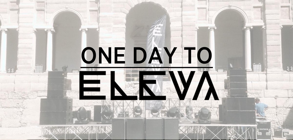 ElevaFestival's tweet photo. Un solo giorno, poi #elevafestival! http://t.co/4Ufj5xLHbs
#acollectivedistortion http://t.co/HUeTiGlnRb