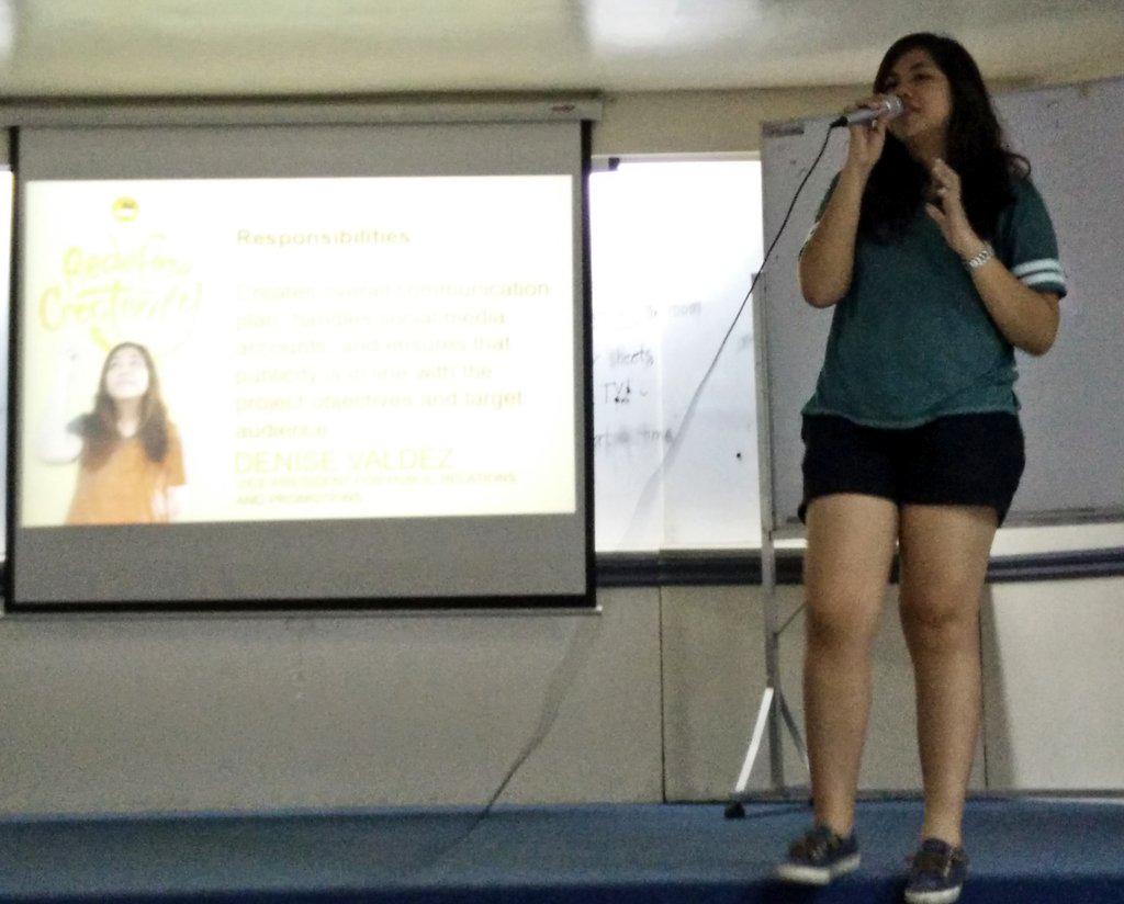 UPAdCore's tweet photo. PRP VP Denise Valdez now introducing the PRP department #RedefineCreativity #YourAlternateUniverse http://t.co/JiXLbsGrpQ