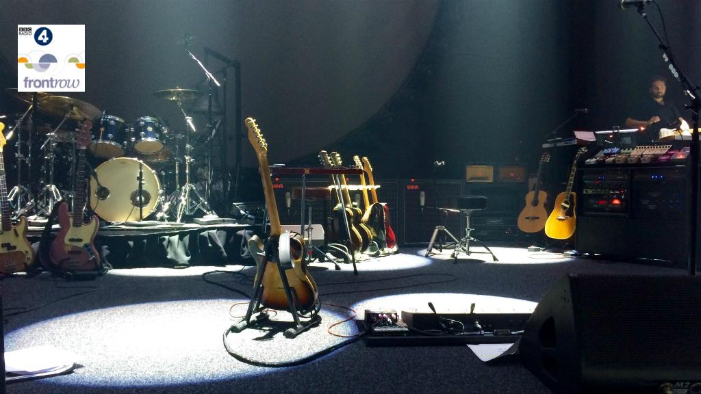 Whose guitars are these? Clue: He's on stage <a href="/BrightonCentre/">Brighton Centre</a> in an hour.