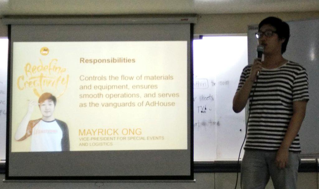 UPAdCore's tweet photo. SEaL VP Mayrick Ong introducing the SEaL department!
#RedefineCreativity #YourAlternateUniverse http://t.co/duk0HhPygj