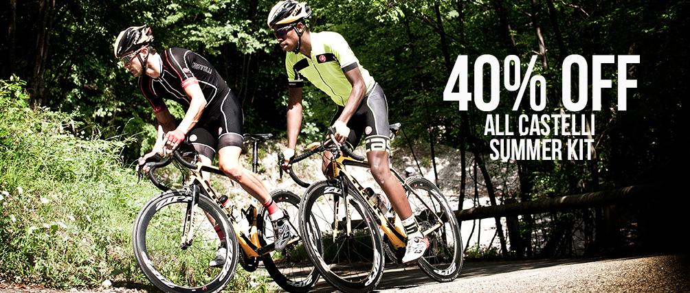 PedalandCo's tweet photo. A massive 40% Off all summer Castelli kit at http://t.co/tZL4XOp5oJ http://t.co/NUlxEdqmp6