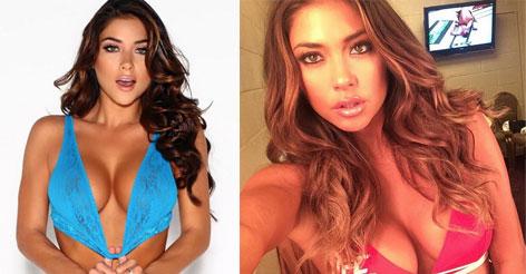 ?RT @ZOO: WATCH: #UFC Ring Girl @AriannyCeleste models 100 years worth of  lingerie! http://t.co/E7z9IetCra