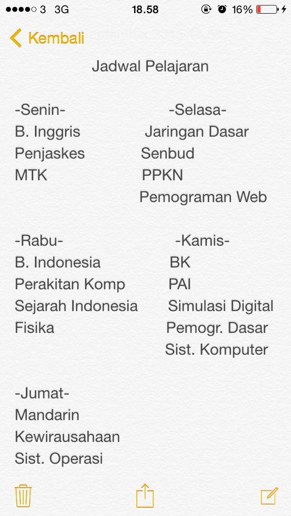 Multive317's tweet photo. Ini jadwal barunya yaaa mwah http://t.co/8BRJ2OrwYQ