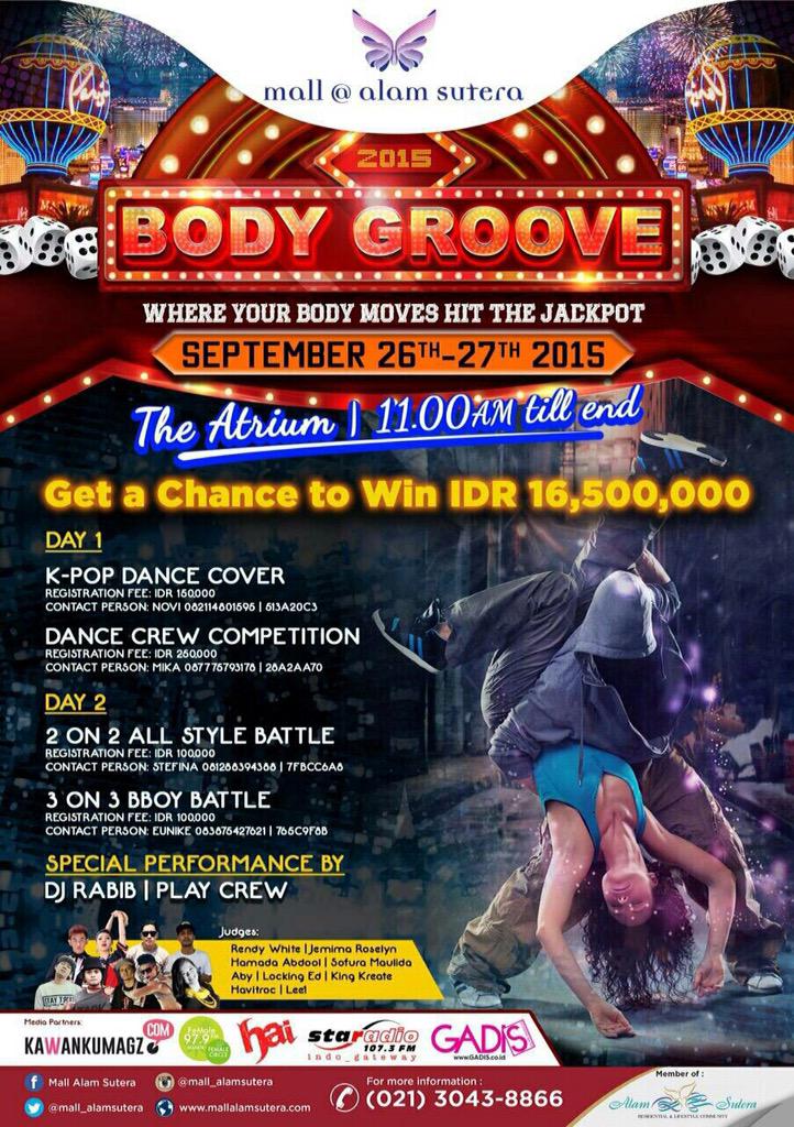 Come &amp; Join Bodygroove Dance Festival 2015! KPOP Dance Cover, Dance Competition, 2on2 All style &amp; 3on3 Bboy battle!