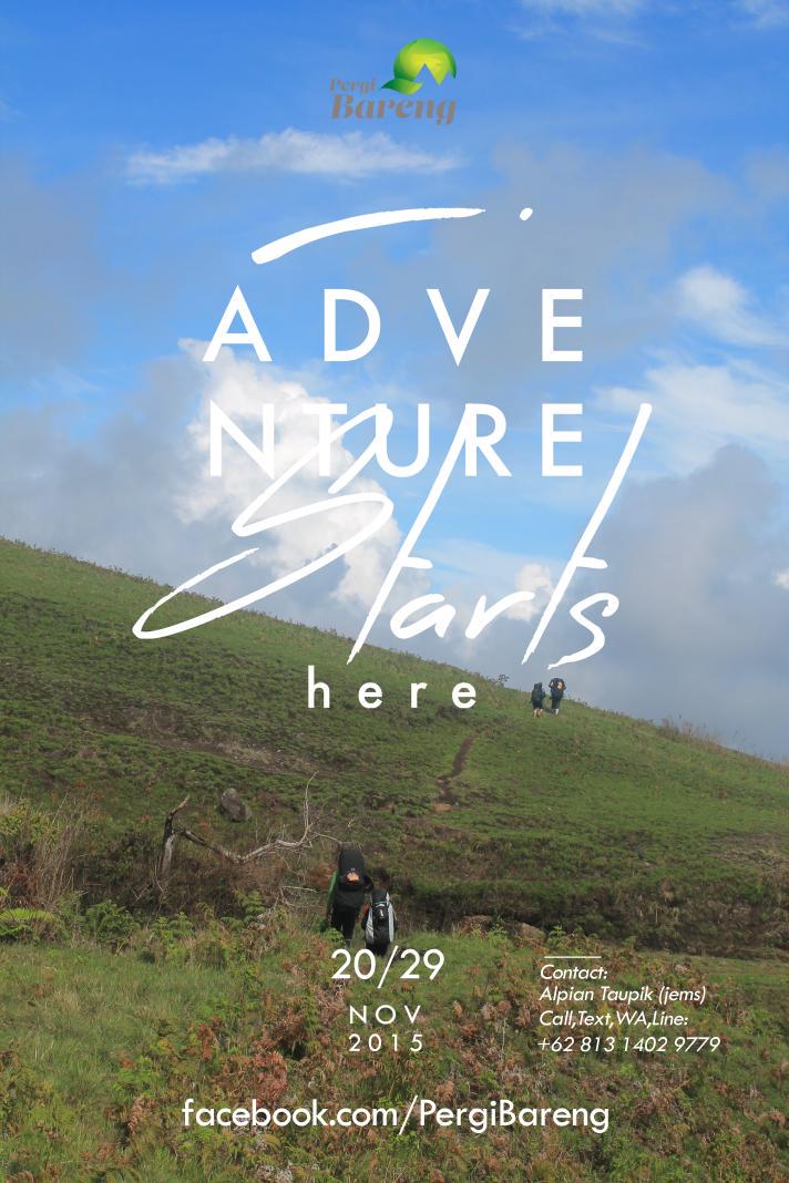 PergiBareng's tweet photo. @PasarADV #PasarAdv Rinjani Trekking &amp; Bromo Tour 20-29 nov '15, 1700K MP Jakarta. Info 5746DA8C - 081314029779 http://t.co/fh0G8iukWW