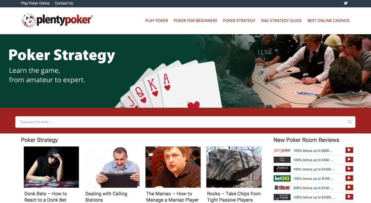 PlentyPoker's tweet photo. Our new website is live! Let us know what you think.
http://t.co/lcKv1opm6x http://t.co/yP3xaTqjaA
