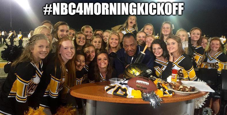 kassseybeth's tweet photo. As you can tell, I'm excited for game day #week2 #nbc4morningkickoff http://t.co/fCoj5Bravr