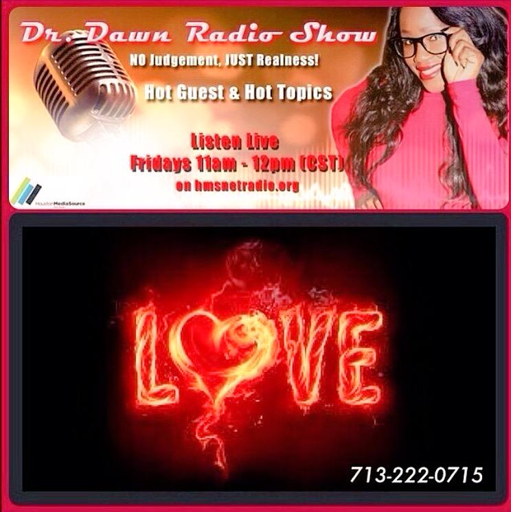 LuvMediaLife's tweet photo. Tune in @TheDrDawn 11AMc on http://t.co/GvgQ4cls0t &amp; watch on PERISCOPE! Call in w/LUV Qs 713-222-0715 #DrDawnRadio http://t.co/qeBvqGu53e
