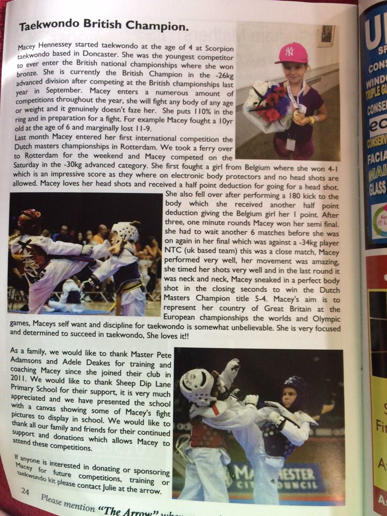 Lovely write up for mi lil sis in arrow 😘x