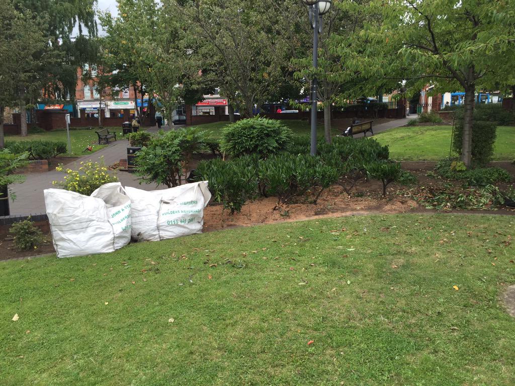 Great work in Peppers Garden Forest Fields to tackle vermin problem. Shrubs lifted, holes filled &amp; citizens happy.