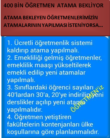 tugce_aycel's tweet photo. HayatıErtelenen400BinOgretmen var bizi de görün artık @Ahmet_Davutoglu  http://t.co/Ow5YjBusSy