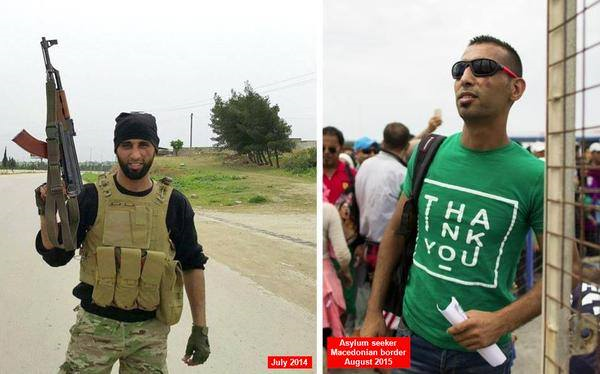 Forbes123F's tweet photo. One day he's in ISIS, the next he's a refugee. Thanks @David_Cameron @TimFarron @LBC @IainDale @itvnews @guardian. http://t.co/5IPVi5ucmR