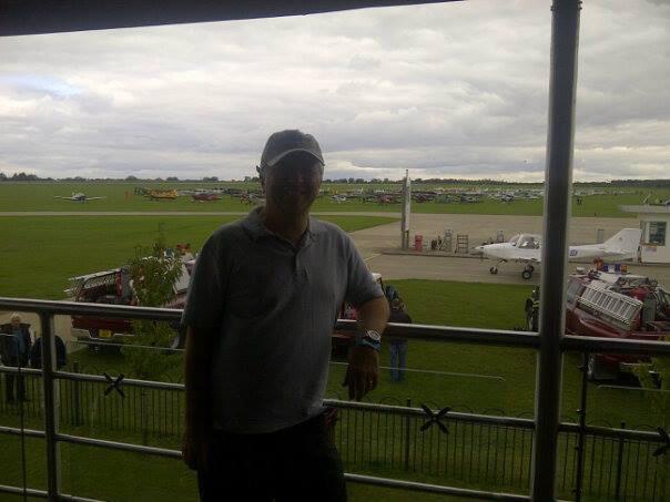 Wearing  <a href="/iflyEWB/">New Bedford Airport</a> hat at largest GA event in the UK  . flew up from Kemble and missed the rush of arrivals #LAARally