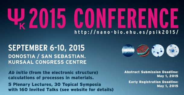 nanoGUNE's tweet photo. @nanoGUNE's spin-off #SIMUNE sponsors #Psi-k_2015 Conference. Visit them in their space! http://t.co/0FczMK8nQj http://t.co/0mQNwD1Da5