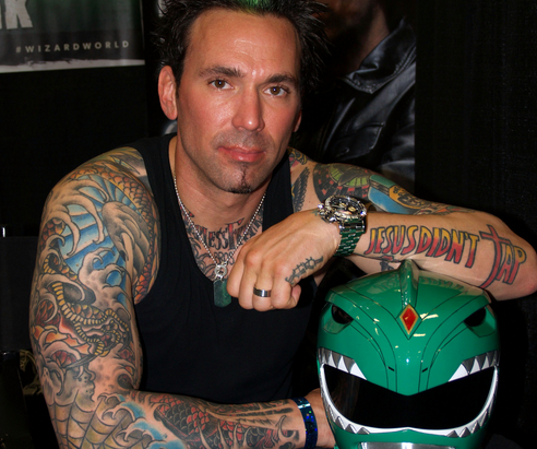 Happy birthday to Jason David Frank       ><> 
