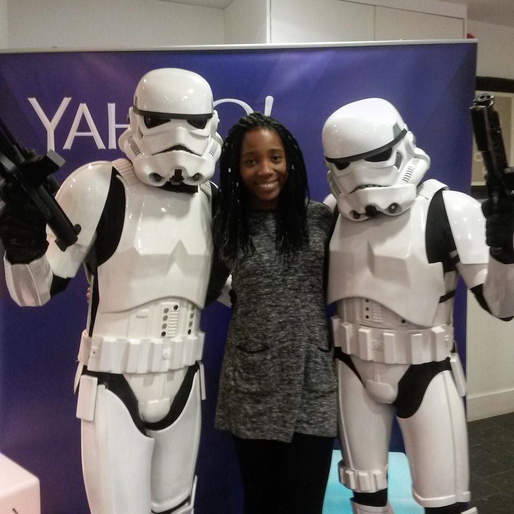 celia_cells's tweet photo. Just me and my new mates! @mgomd @DCM_cinema_news #DCMForceFriday #stormtrooper http://t.co/j5pqoD2LiH