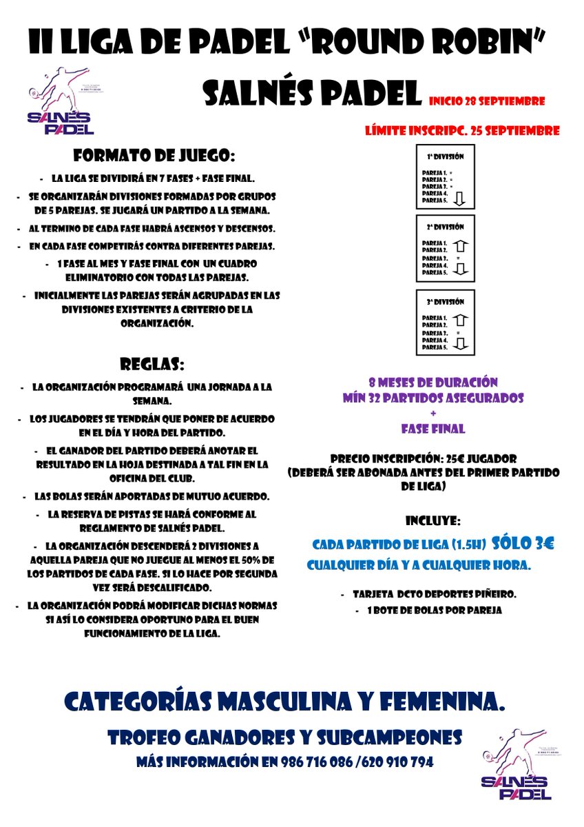 salnespadel's tweet photo. Hola padeler@s,pasar la mano por dentro del cordón y buscar pareja.Comienza la liga y con novedades.Inscríbete ya! http://t.co/EozOmzWH7x