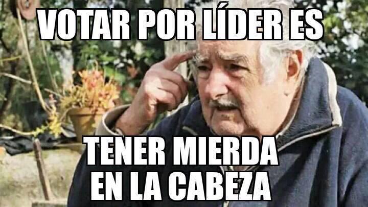 kpiruxovengador's tweet photo. #NoVotarePorLosRojosPorque ya lo dijo Mujica http://t.co/kzHFoluczx