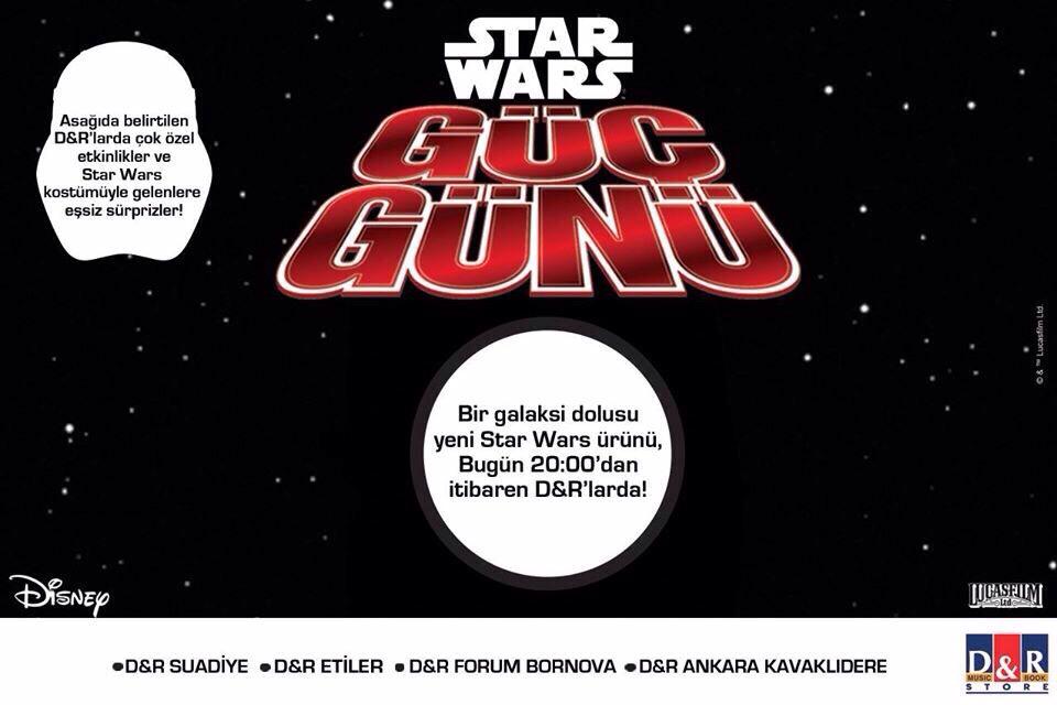 D&amp;R Etiler'de görüşmek üzere! #StarWarsGüçGünü