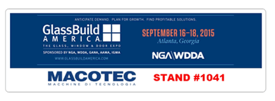 glassonweb's tweet photo. #Macotec at #GlassBuild America 2015 in Atlanta - http://t.co/uGjy9KCU5q http://t.co/Ag4QF8wnag