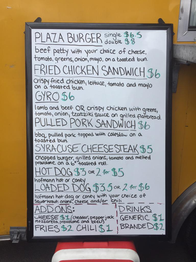 stirmobile's tweet photo. Open for #lunch, weekdays 11am to 2pm in Lyncourt Plaza, 2301 Teall Ave. #foodtruck #local #syracuse http://t.co/NQ7AhSyhsE