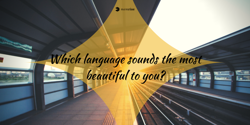 mtag_systems's tweet photo. "@memrise: Which language sounds the most beautiful to you? #beautiful #language http://t.co/4SPjY2AqEO"Italian and portugues
