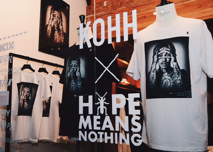 HYPE MEANS NOTHING KOHH Tシャツ ブラック いよいよ明日!! パリ発のブランド