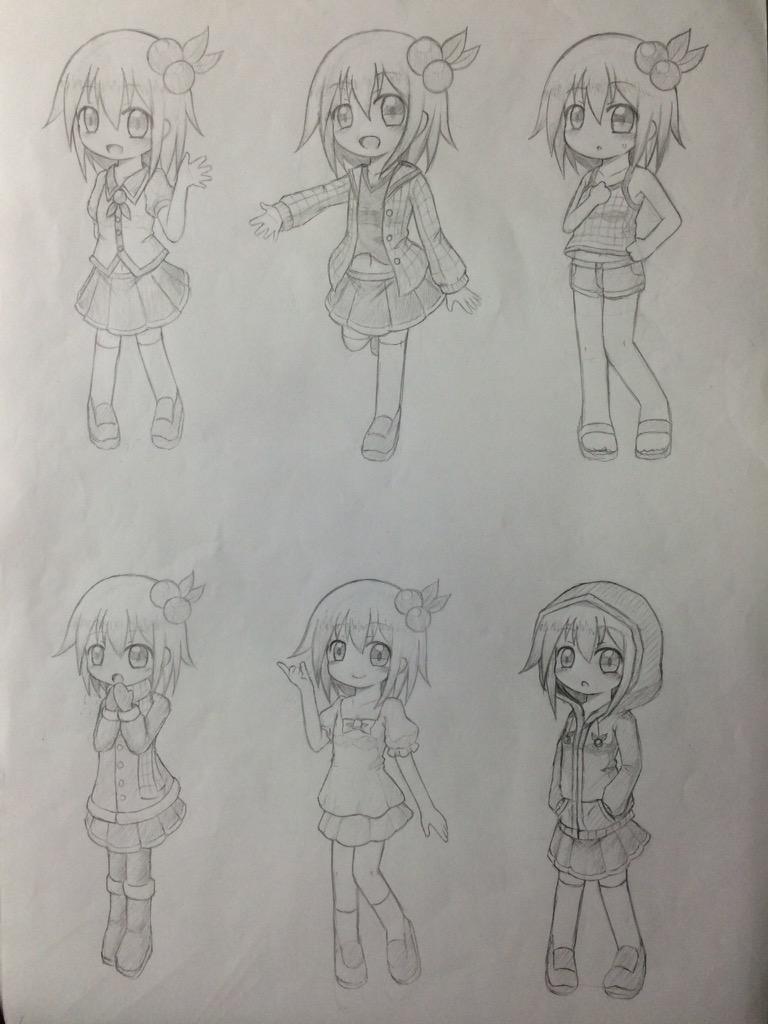 オリキャラ描くのたのしい 